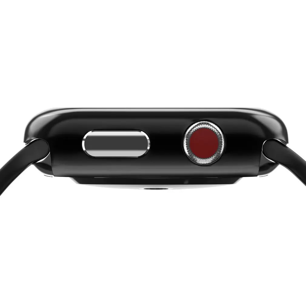 Защитные чехлы для Apple Watch TPU силиконовый мягкий защитный чехол для Iwatch series 2 3 Аксессуары для часов
