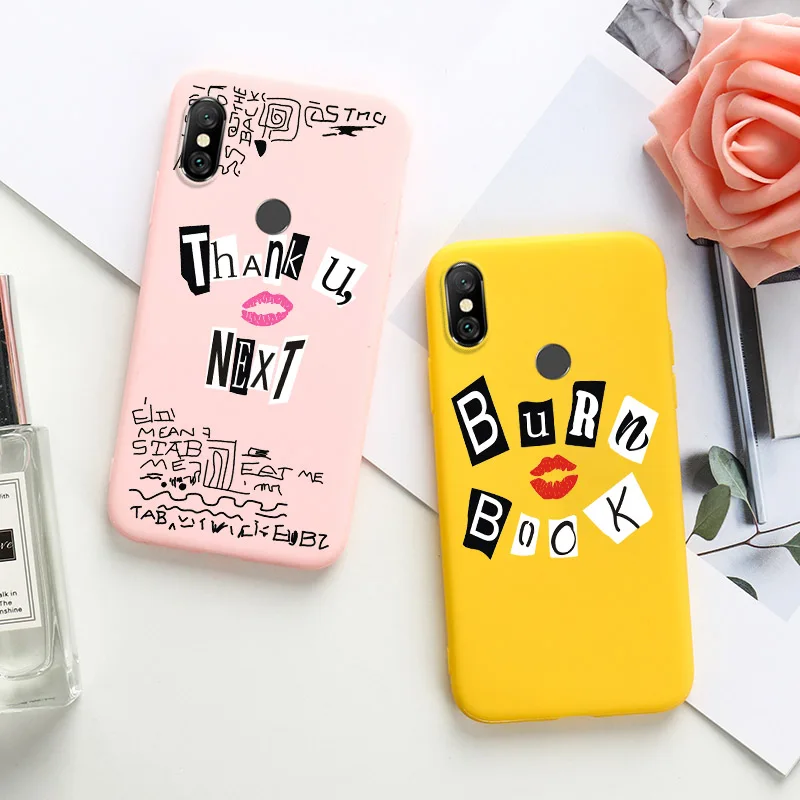 

For Xiaomi Redmi 8 6 Pro 5 Plus Case Candy Color Painted Silicone Soft TPU Phone Back Cover For Xiaomi Mi A2 Lite Cases Capa Bag