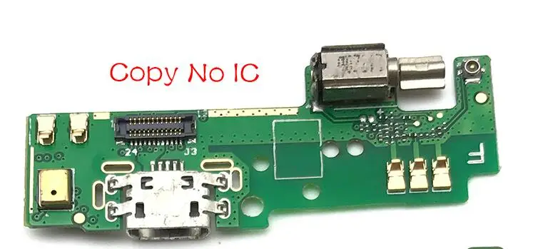 Copy No IC Для Sony Xperia E5 f3311 f3313 usb зарядный порт зарядное устройство разъем вибратор Мотор микрофон гибкий кабель плата - Цвет: Copy No IC