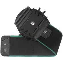 FFYY-Сумка-нарукавник для мобильного телефона для бега, нарукавная повязка для бега для смартфонов от 4 до 6,5 дюймов, вращение на 360 градусов с регулировкой