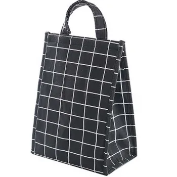 

New Fashion Insulation Waterproof Portable Lunch Bag Insulation Bag Bento Box Lunch Container School Food Storage Bags