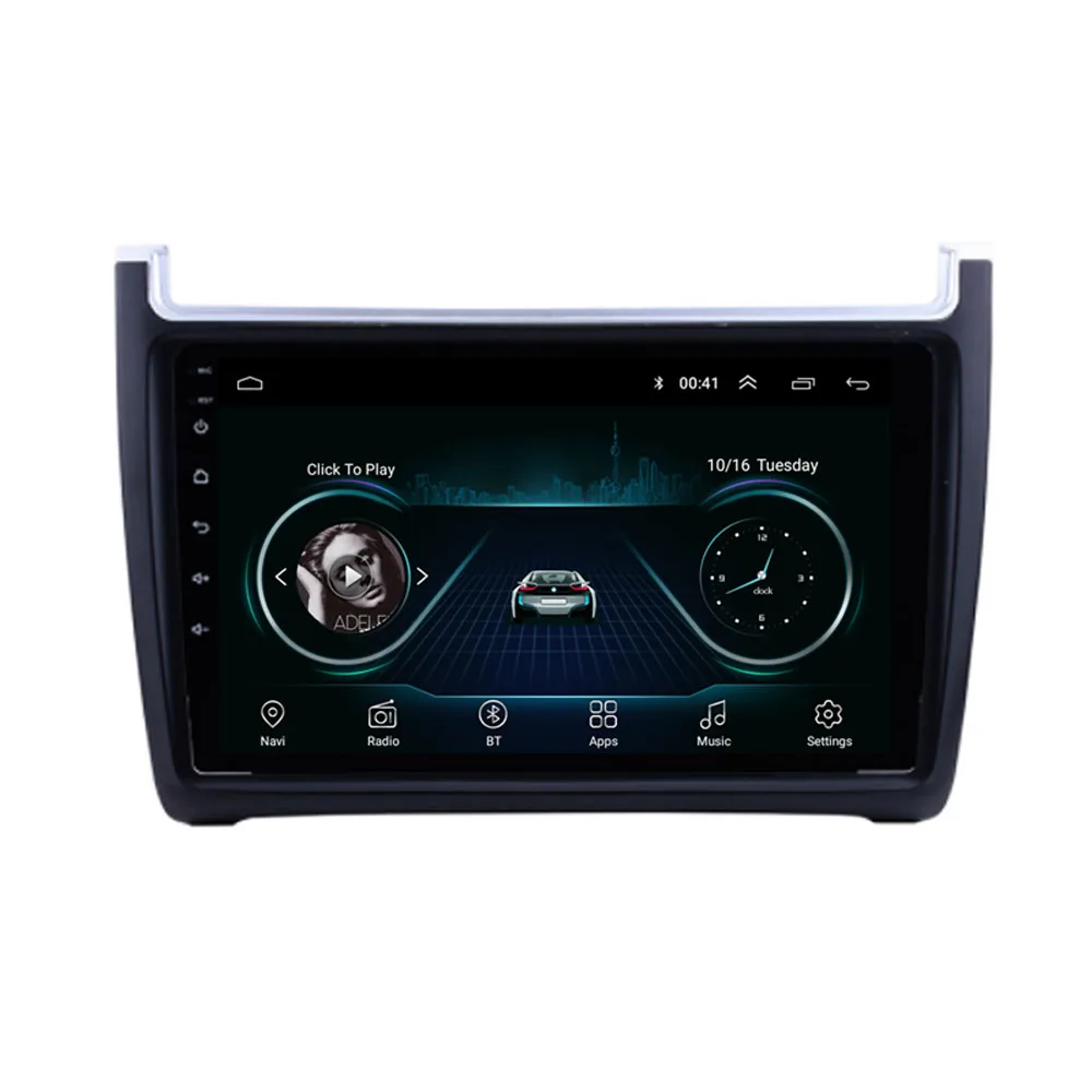 4G LTE Android 8,1 для Volkswagen VW POLO 2008- Мультимедиа стерео автомобильный dvd-плеер навигация gps радио
