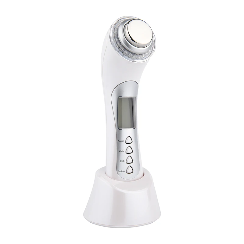  2019 New Home Use 5 in 1 ultrasonic anti aging wrinkle machines Galvanic Spa 3MHZ Ultrasonic Photon - 4000133924032