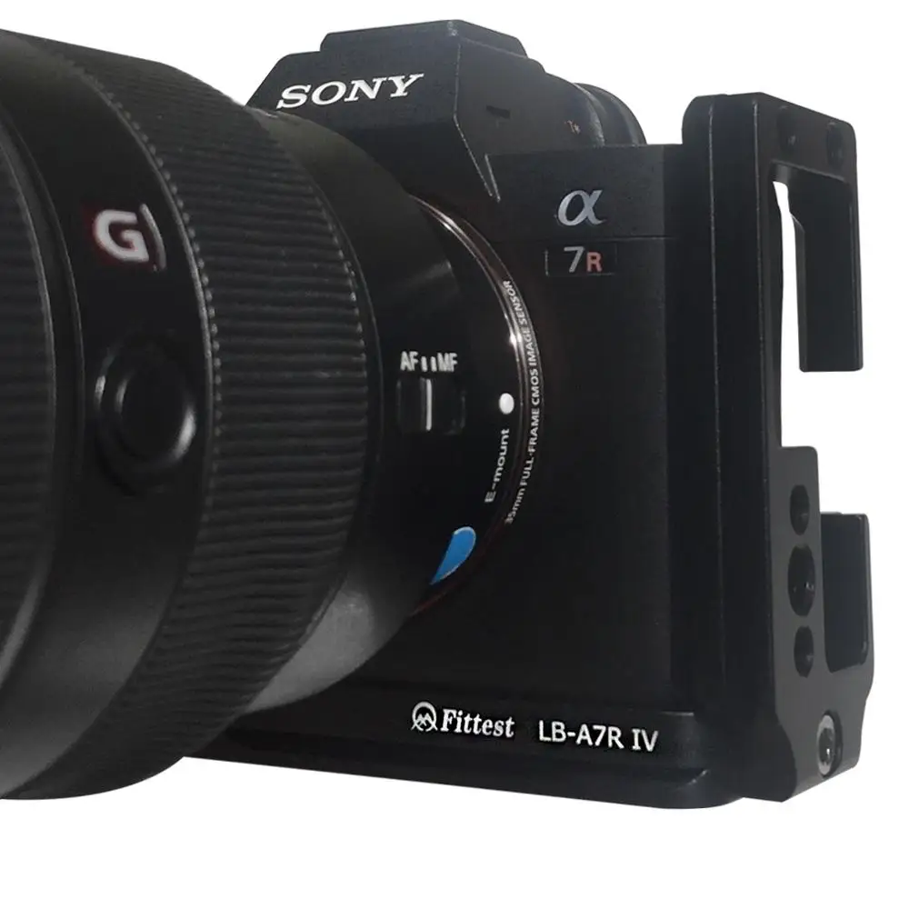 БЫСТРОРАЗЪЕМНАЯ l-пластина кронштейн держатель ручка для Sony Alpha 7R IV a7r iv Arca-Swiss стандартная Монтажная боковая пластина