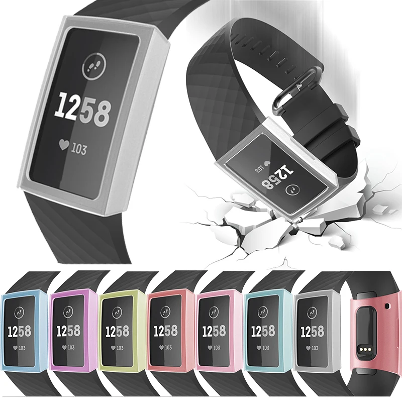 Умный чехол Защитные чехлы для Fitbit Charge 3 новая защита ультратонкая прозрачная