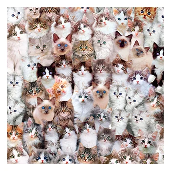 

1000Pcs Jigsaw Puzzle Wooden Paper Puzzles Educational Toys for Children Bedroom Decoration Stickers