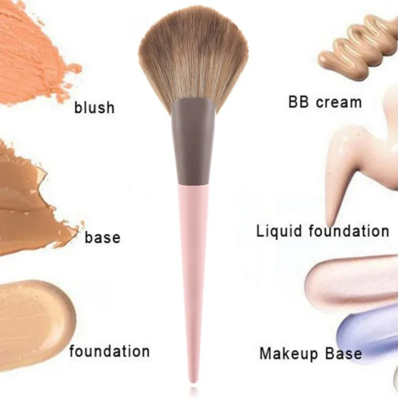 11pcs Makeup Brush Set Foundation Loose Powder Brush Eyeshadow Lip Blush Fan Cosmetic Brush Maquiagem Tool Soft