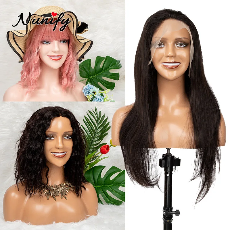 Buy Wholesale China Training Mannequin Head For Showing Wigs Dark Light  Color Pvc Shoulders Mannequin Head For Wigs & Mannequin Head For Wigs at  USD 7