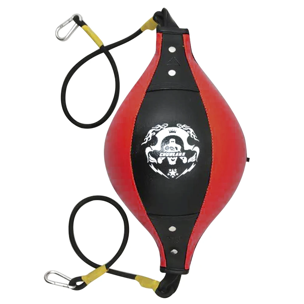 Quality PU Leather Punching Ball Pear Boxing Bag Inflatable Reflex Speed Balls Fitness Training Double End Boxing Speed Ball New