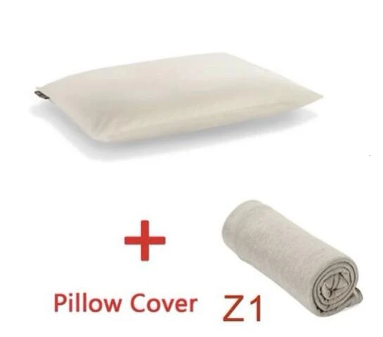 Z1 with Beige Case Оригинальная Подушка Xiaomi 8h 3d дышащая удобная эластичная подушка супер мягкий хлопковый Антибактериальный Подушка под шею - Цвет: Z1 with Beige Case