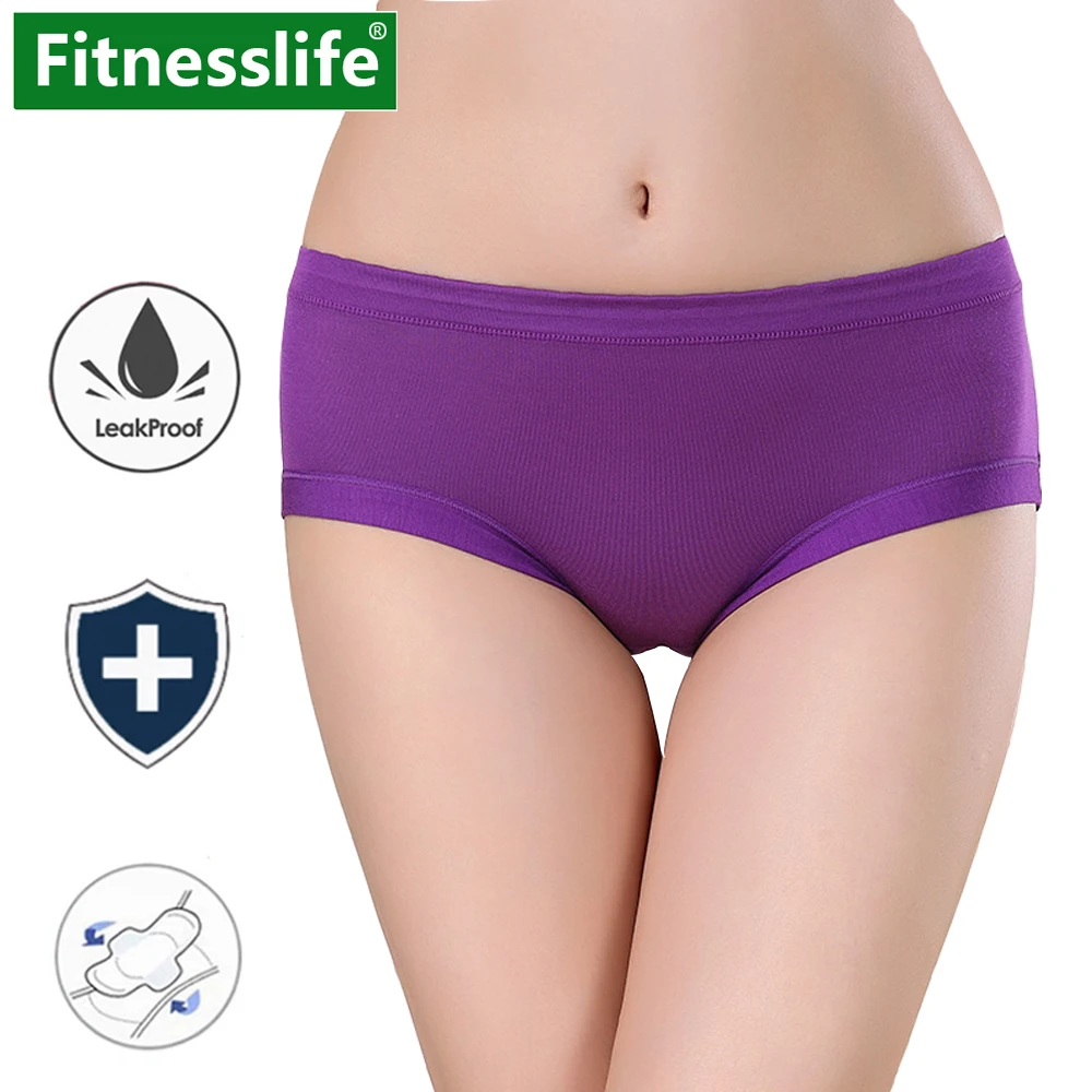 

Leak Proof Women Menstrual Period Panties Feminine Hygiene Women Underwear Soft Physiological Pants Female Briefs M L XL