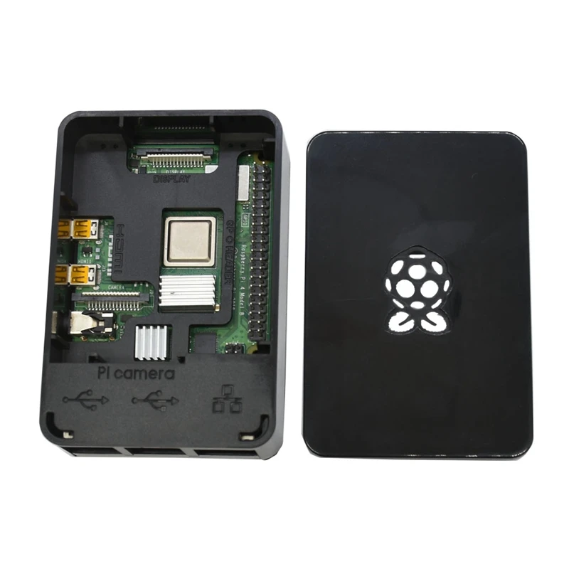 Для Raspberry Pi ABS чехол Корпус коробка V4 Обновлен для Raspberry Pi 4B