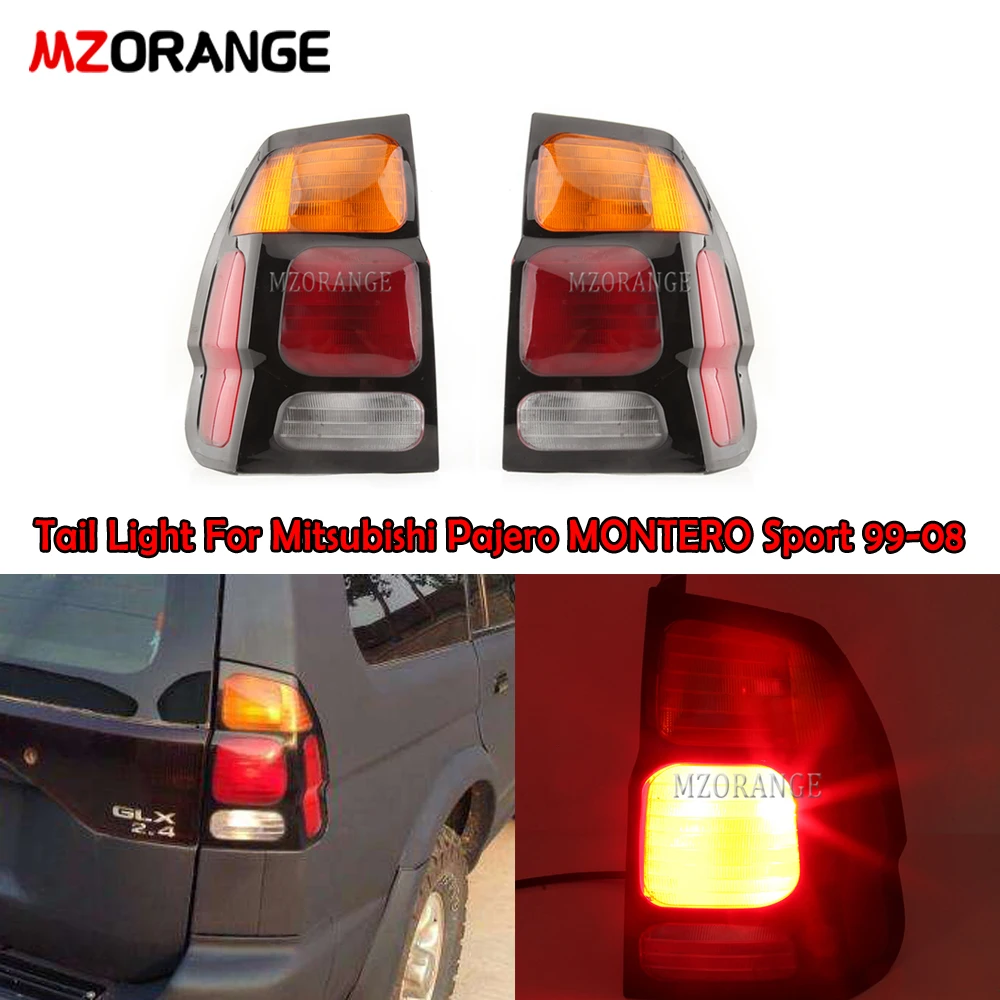 Задний фонарь для Mitsubishi Pajero MONTERO Sport 1999-2008 задний противотуманный в сборе Стайлинг