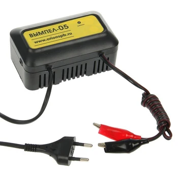 

Battery charger "Vimpel-05", automatic, 1.2 A, 12V, for gel, acid and AGM batteries 2601988