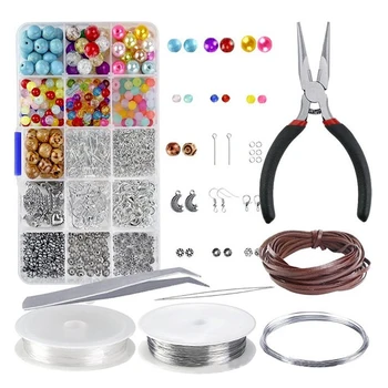 

Jewelry Making Starter Kit Jewelry Making Beads for Jewelry Crafting and Jewelry Repairing