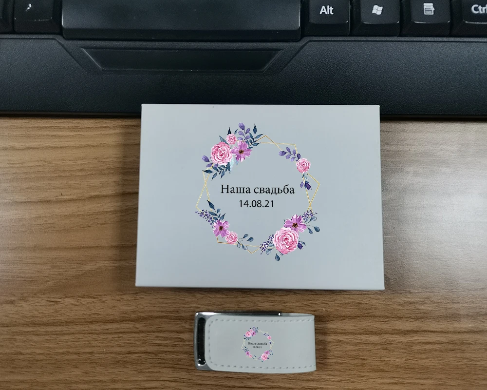 jaster novo usb flash drives disco presente livre logotipo personalizado escudo de couro modelo caixa pendrive