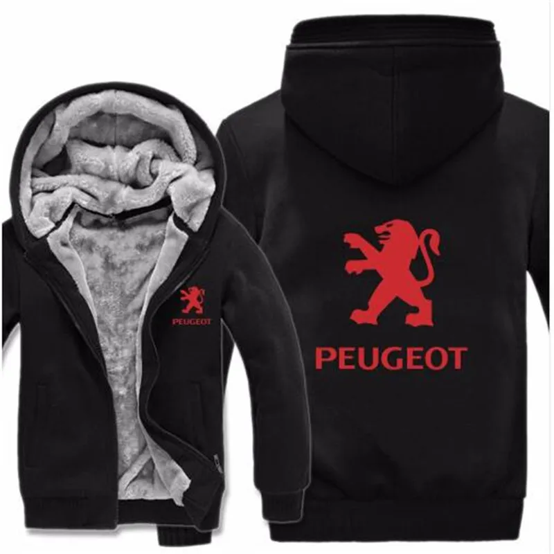 3 Логотип peugeot, толстовки, куртка, зимний мужской пуловер, Мужское пальто, повседневная шерстяная подкладка, флисовые толстовки peugeot - Цвет: 3