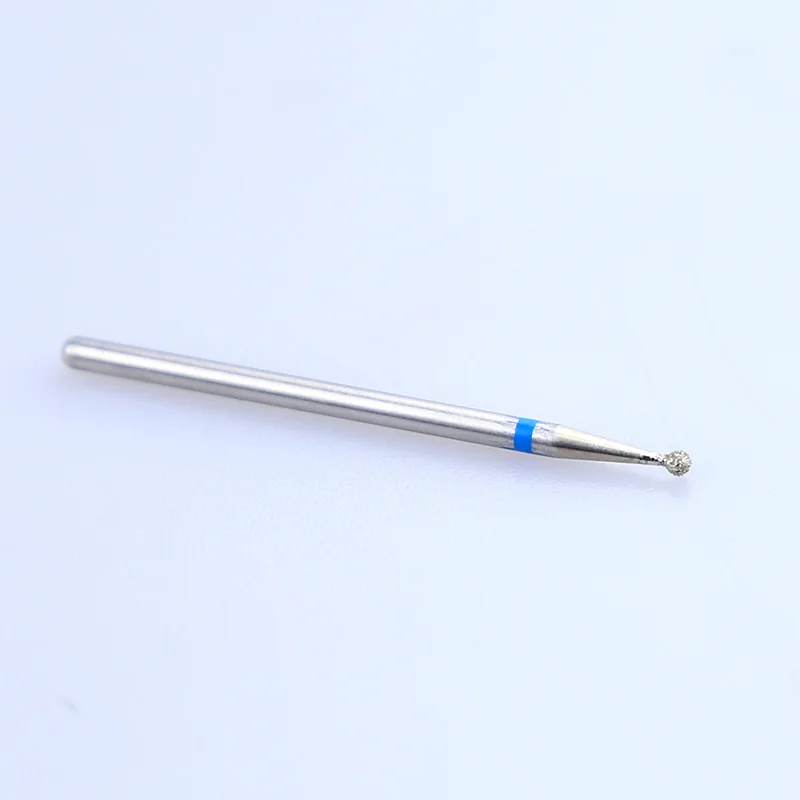 1.8mm 1 шт. Алмазная дрель для ногтей фреза для дизайна ногтей сверло для удаления кутикулы для маникюра пилки для ногтей электрические фрезы Инструмент для шлифовки заусенцев - Цвет: 1.8mm