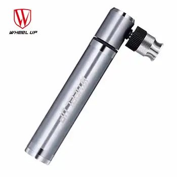 

Mini mountain road bike mountain bike air pump aluminum alloy portable bicycle tire inflator basketball football pump