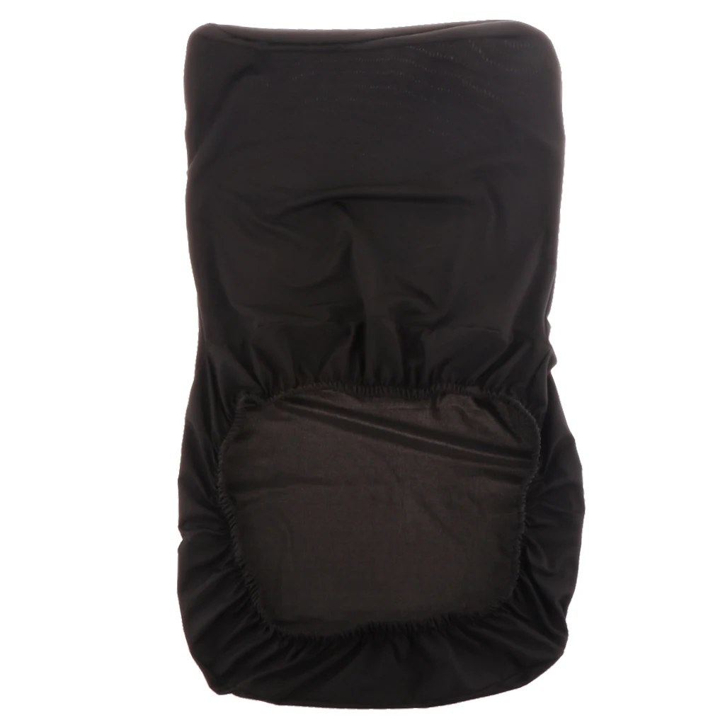 Universal Low Back Chair Stool Seat Cover with Elastic Band for Wedding Kitchen Dining Bar Club Receptions Decoration