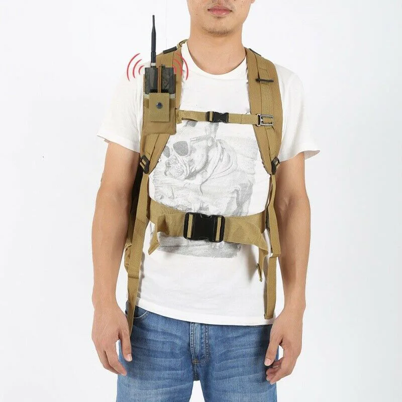 

Men Molle Radio Nylon Pouch Belt Bag Multifunction Protective Pack Case New