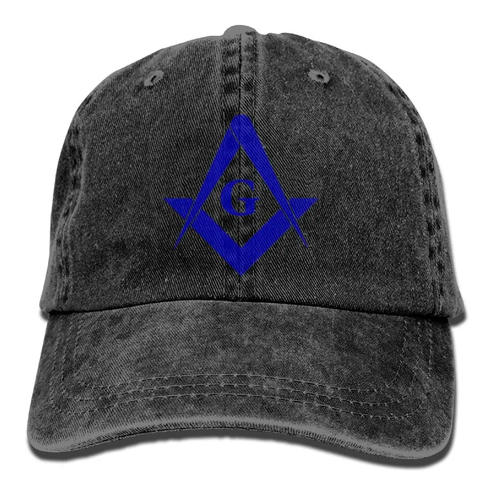 TSDFCFreemason Джинсовая Шляпа Регулируемая Женская Повседневная Бейсболка