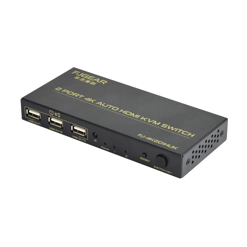 2 порта hdmi usb kvm переключатель 4K сплиттер для совместного использования монитора