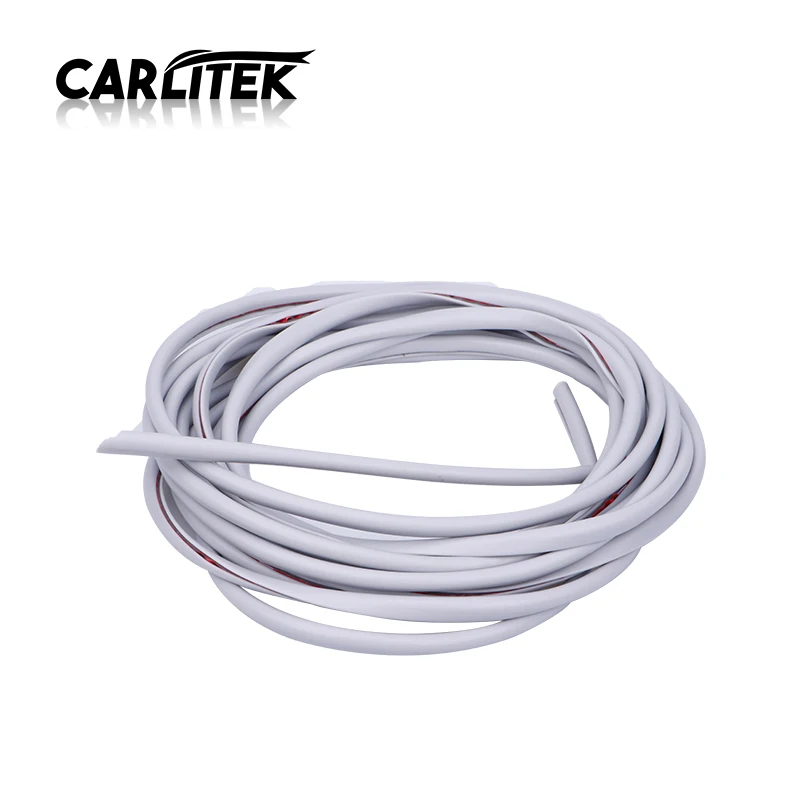 CARLitek автомобиль 5 м резиновые наклейки DIY стикер Стайлинг порога протектор товары для Универсальный Автомобильный протектор уменьшить шум