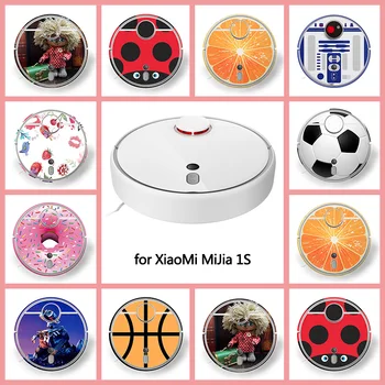 

Provide Customized Custom Vinyl Cartoon Sticker for xiaomi 1S Robot Mijia Robotic Vacuum Cleaner Skin Spare Parts Accessories