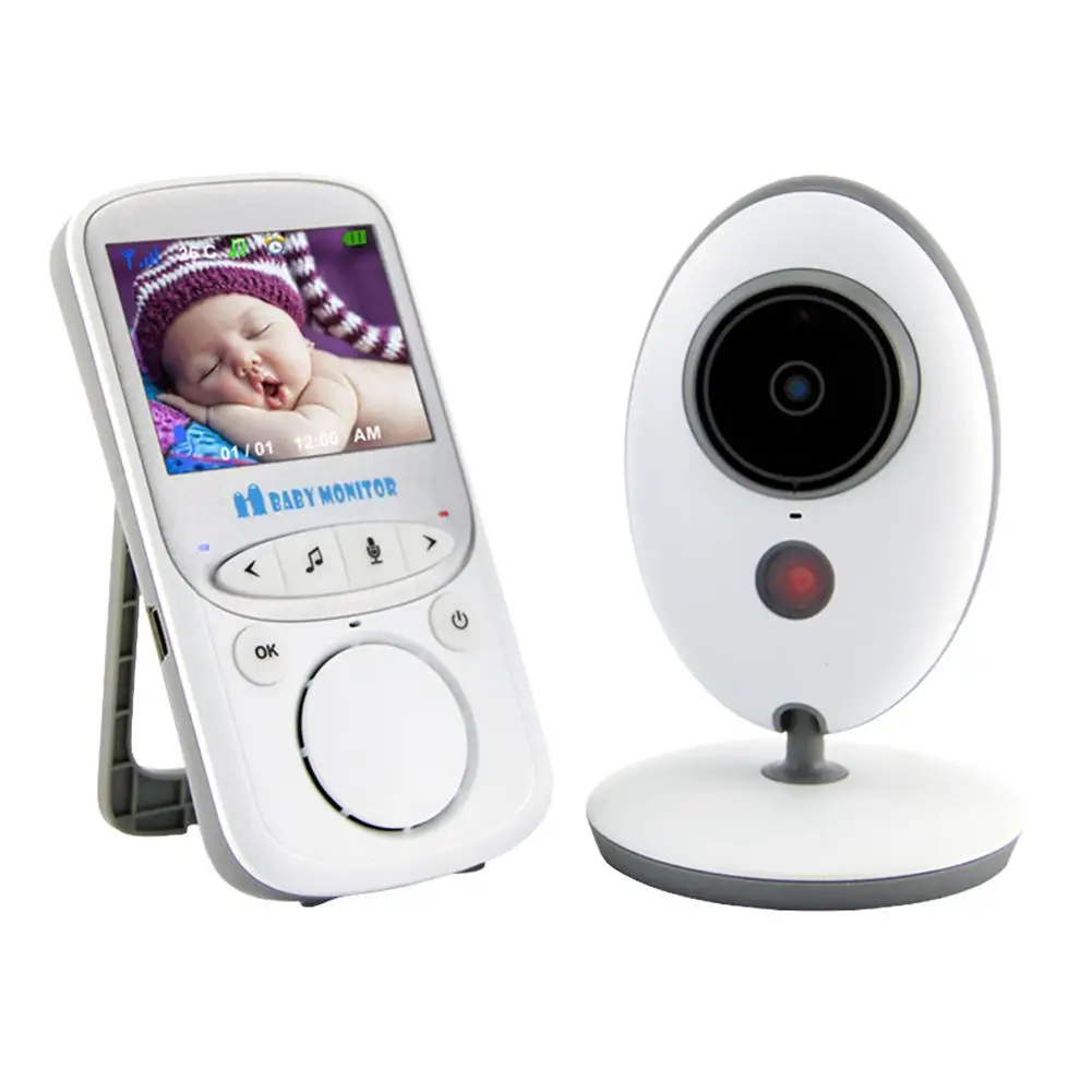 

2.4 In Screen Wireless Video Color Baby Monitor High Resolution Baby Nanny Security Camera Night Vision Temperature Monitoring