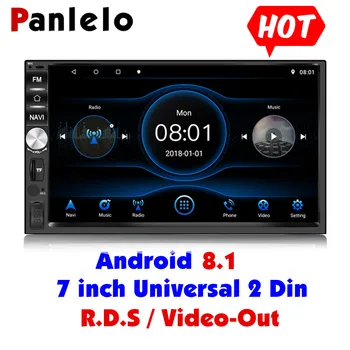 

Panlelo 2 Din Android 8.1 Car Player 7 inch 1080P GPS Navigation Audio Radio Android 8.1 Car Multimedia With RDS Video Out