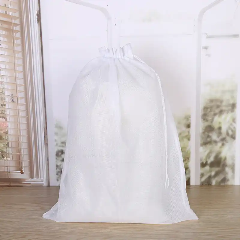 Large Laundry Bag Polyester Mesh Underwear Bra Wash Drawstring Bags Washing Underwear Clothes Saver Protecting Aliexpress