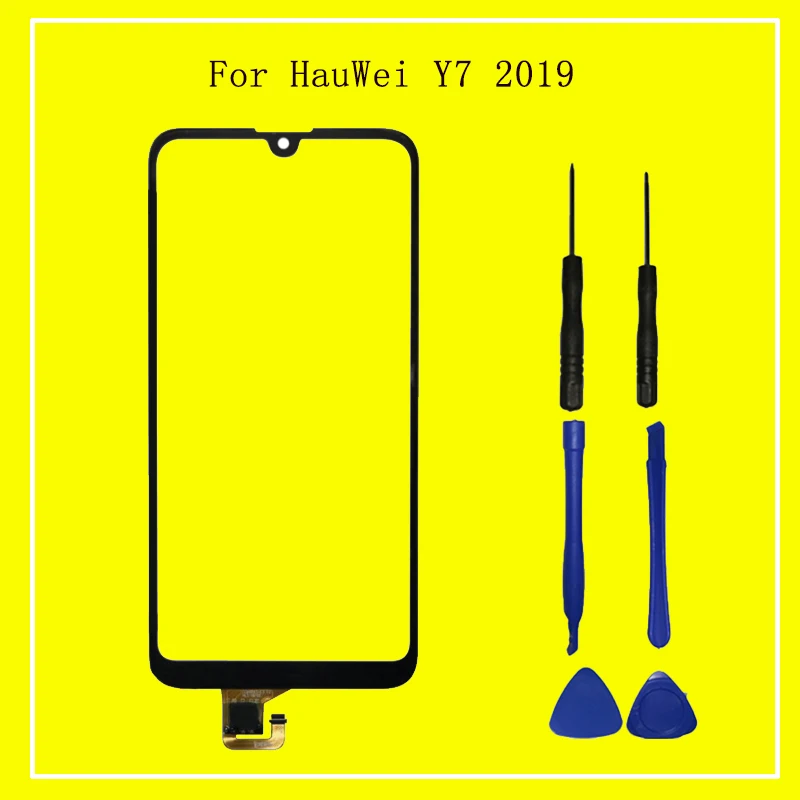 Для Huawei touch сенсорный экран 6,2" Замена датчика объектива для Huawei Y7 DUB-LX1 сенсорная панель с инструментами