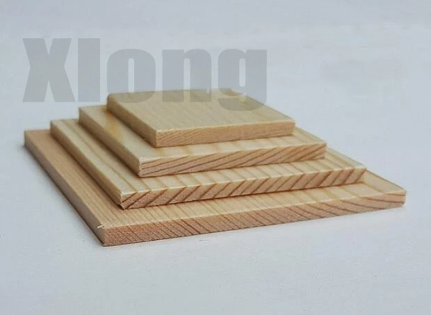

10pcs Length:100mm Width:100mm Thickness:10mm Solid Wood Chips Square Coasters Handmade Models Children's Creative Materials