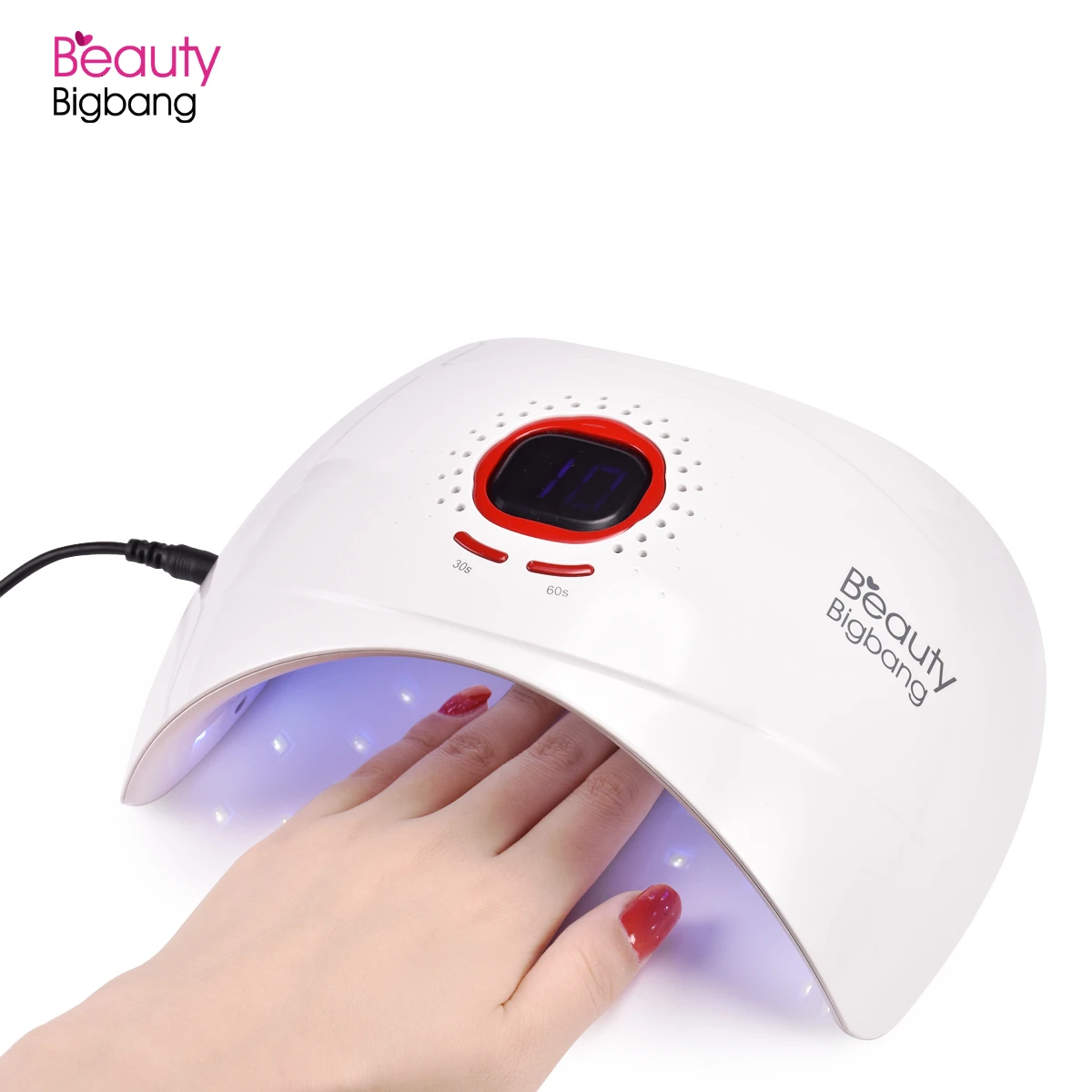 Beautybigbang 36 Вт УФ лампа светодиодная лампа для ногтей Солнце 50000 часов светильник ЖК-дисплей Сушилка для ногтей Гель-лак для ногтей Аксессуары для гель-лака