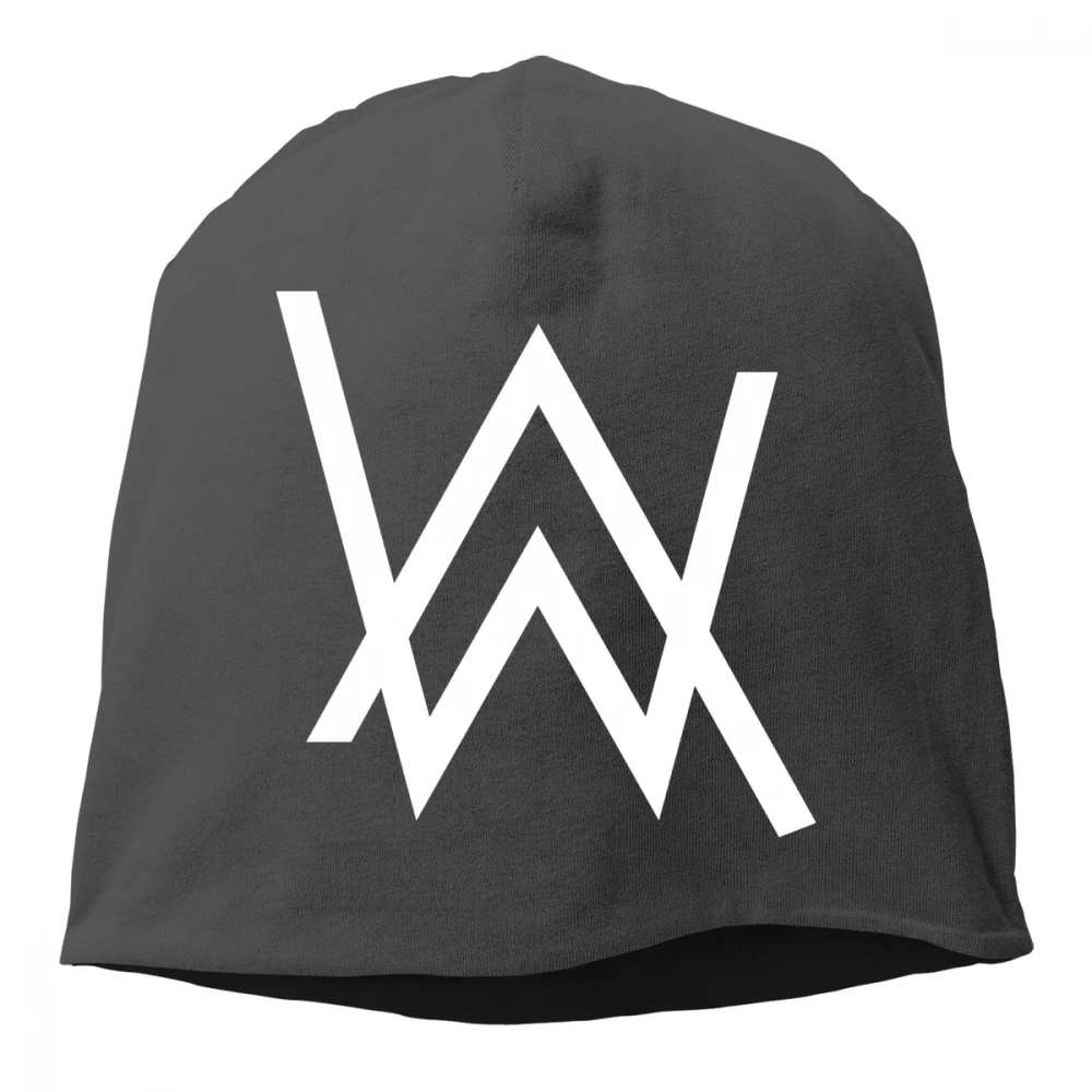 Alan Walker печать вязанная хлопковая шапка Skullies унисекс для мужчин и женщин Хеджирование Кепка весна осень Уличная Повседневная Хип-поп шапка шапочки
