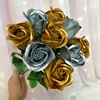 50 unids/set diámetro 5cm cuerpo baño flor Floral jabón Rose flor Artificial flores hogar Decoración Para Boda Día de San Valentín regalo ► Foto 2/6