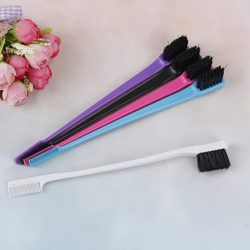 Двухсторонняя расческа для волос с контролем краев 1 шт. красивая щетка укладки |