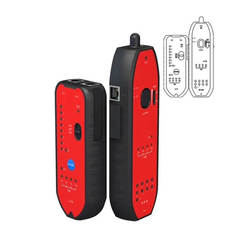 Горячая RJ11 RJ45 Cat5 Cat6 тестер для телефонного кабеля Тонер-детектор Ethernet LAN Сетевой кабель тестер детектор линия Finder