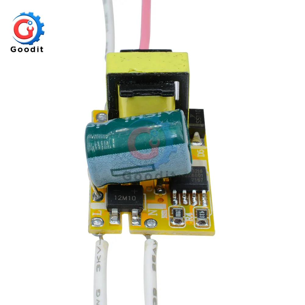 Non-waterproof LED Driver Transfomer Chip Power Supply Driver Transformer AC 85-265V 3W