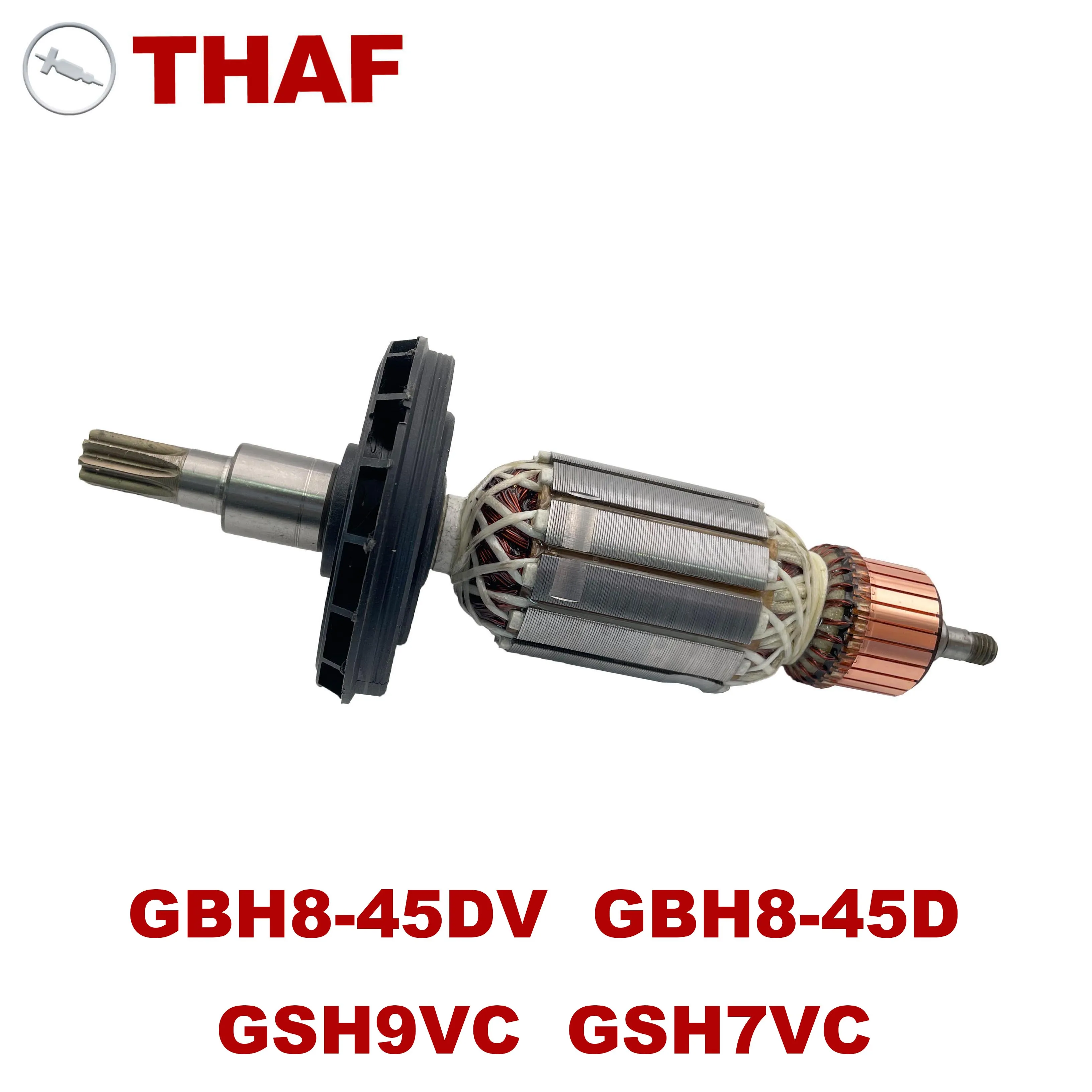 AC220V-240V Якорь ротор замена для BOSCH Перфоратор GBH8-45DV GBH8-45D GSH7VC GSH9VC | Инструменты