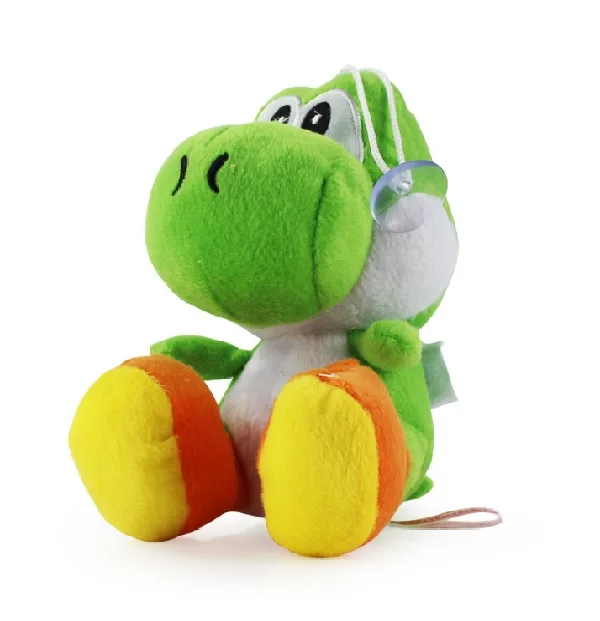 28 см Супер Марио Bros Yoshi плюшевые игрушки куклы Мягкие Йоши животные игрушки для детей день рождения Рождественские подарки - Цвет: Зеленый
