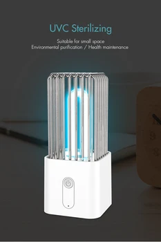 

Portable Ultraviolet disinfection desk lamp Germicidal Disinfection Lamp Rechargeable Sterilizer Lights UVC Disinfection Lamp