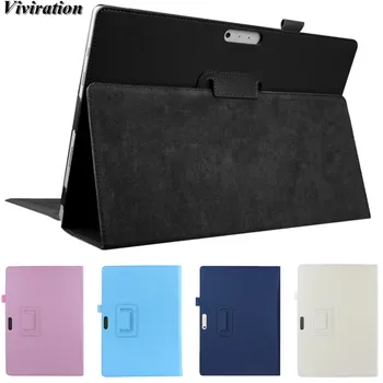 

11.11 2019 The Most Popular Stand Cover For Microsoft Surface Pro 4 12.3 Tablet Case Unisex Solid Black Blue Tablet Flip Cover
