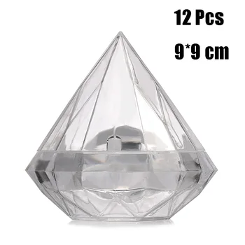 

12Pcs/set Eyelashes Packaging Box for 25mm Thick Long False Eyelashes Reusable Makeup Storage