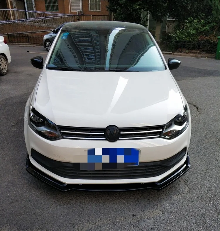 Спойлер для Volkswagen polo 2014 2018 задний спойлер ABS защитные бамперы переднего