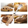 European Bread Knife Practical Stainless Steel Blade Curved Bread Cutting Knife Pastry Cutter With Wooden Handle Bread Cutter ► Photo 2/5