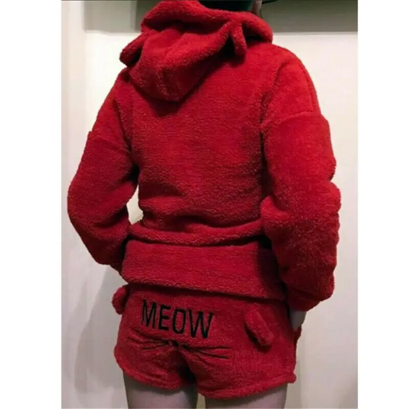 Pyjamas Women Cotton Winter Fannel 