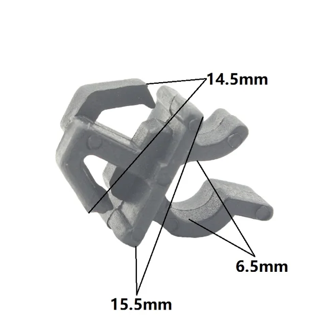 20 PCS Car Fastener Hood Bonnet Prop Rod Support Clip nylon plastic retainer for Toyota Nissan Benz Hyundai Honda 20Pcs