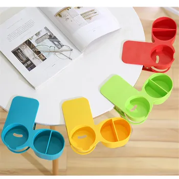 

Creative Office Storage Rack Water Cup Holder Clip Table Desk Bottle Shelf Organizer Beverage Rack Table Clips Drink Cups Holder